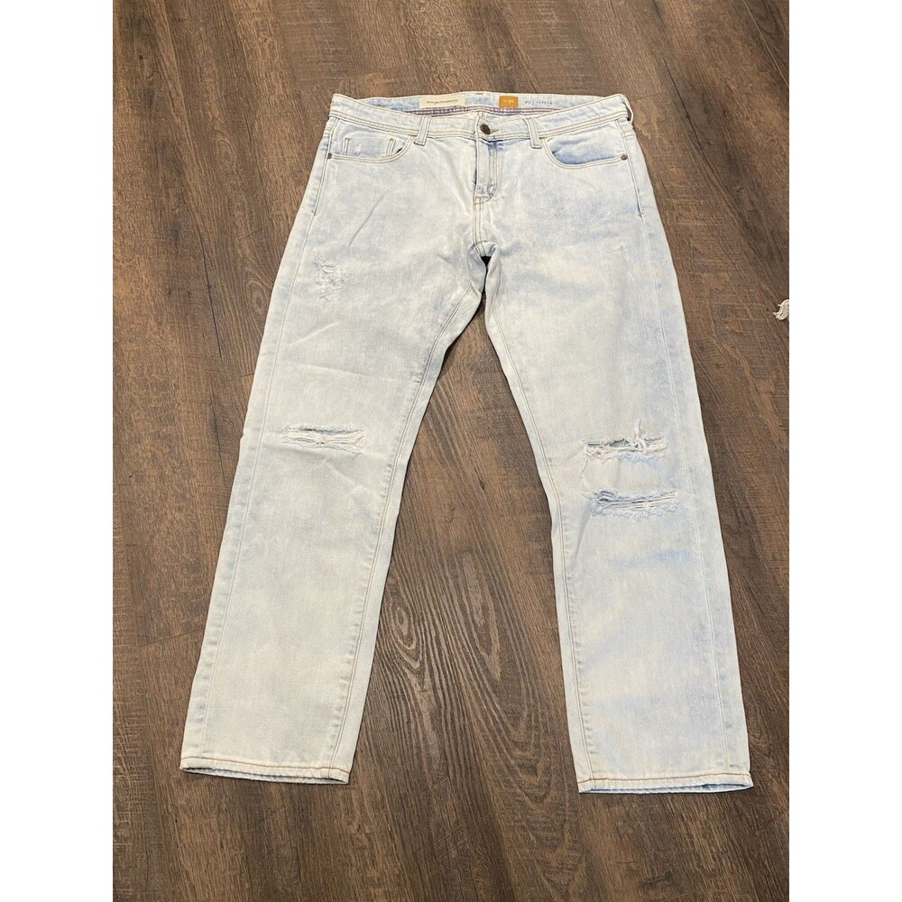 Anthropologie Pilcro Hyphen Destructed Relaxed Jeans Size 30